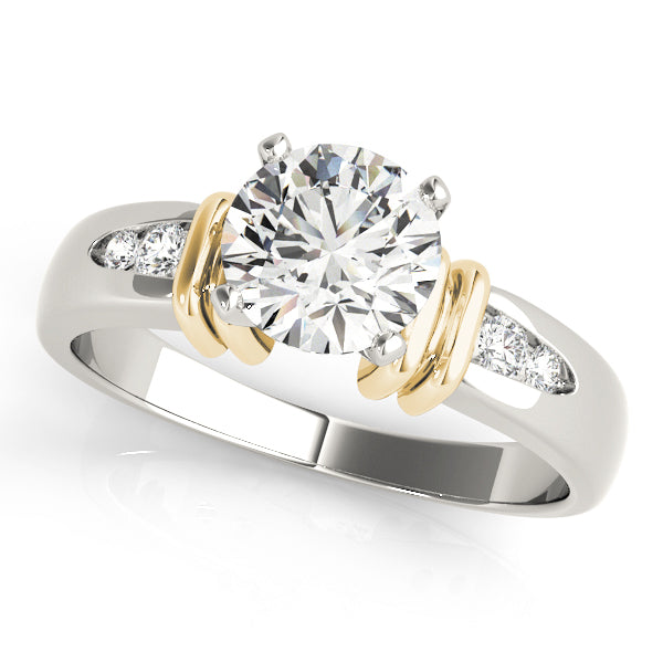 Channel-Set Diamond Engagement Ring (1/10 ct. tw.)