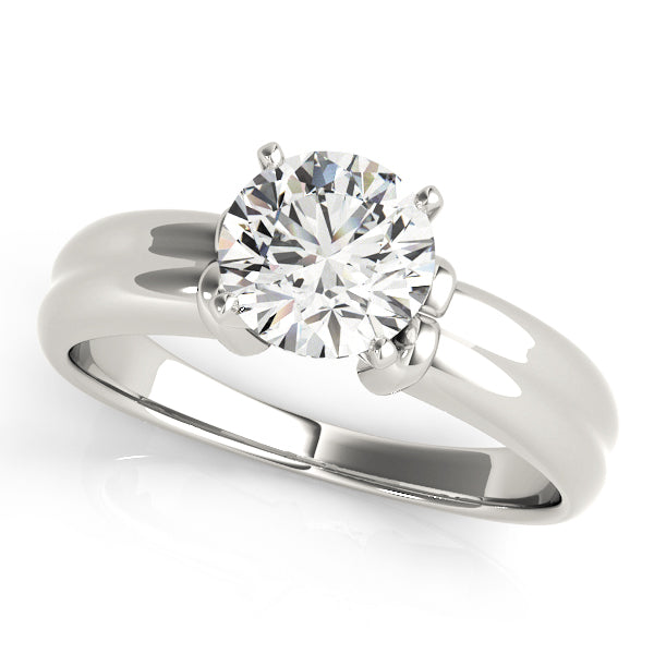 Classic Four-Prong Solitaire Engagement Ring