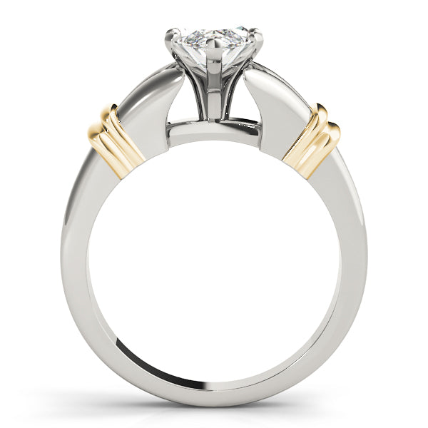 Architectural Split-Shank Engagement Ring