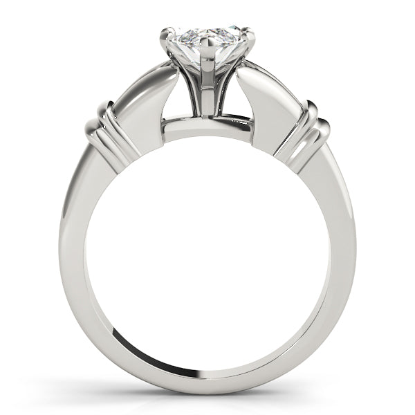 Architectural Split-Shank Engagement Ring