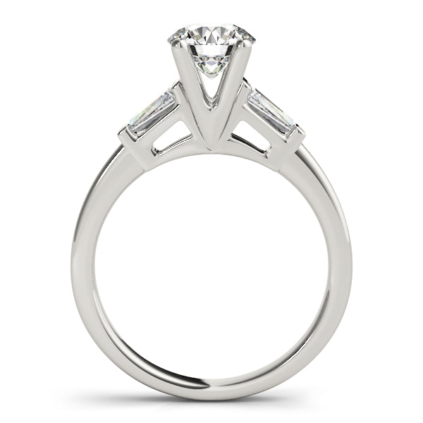 Tapered Baguette Diamond Three-Stone Engagement Ring (1/5 ct. tw.)