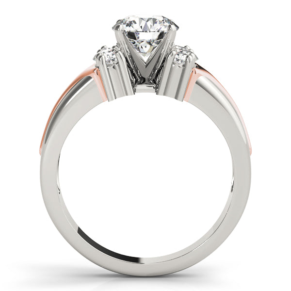 Classic Split-Shank Diamond Engagement Ring Mixed (1/3 ct. tw.)