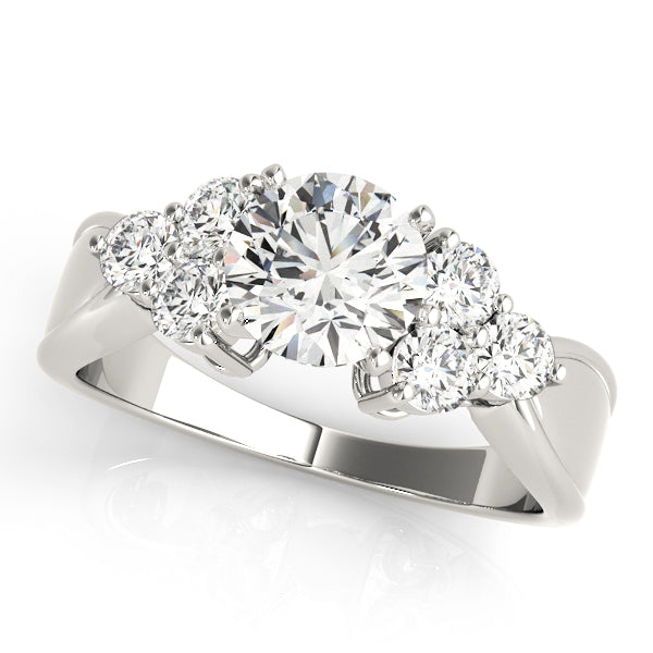 Graduated Three-Stone Diamond Engagement Ring (5/8 ct. tw.)