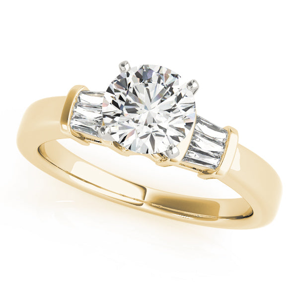 Tapered Baguette Diamond Engagement Ring (1/5 ct. tw.)