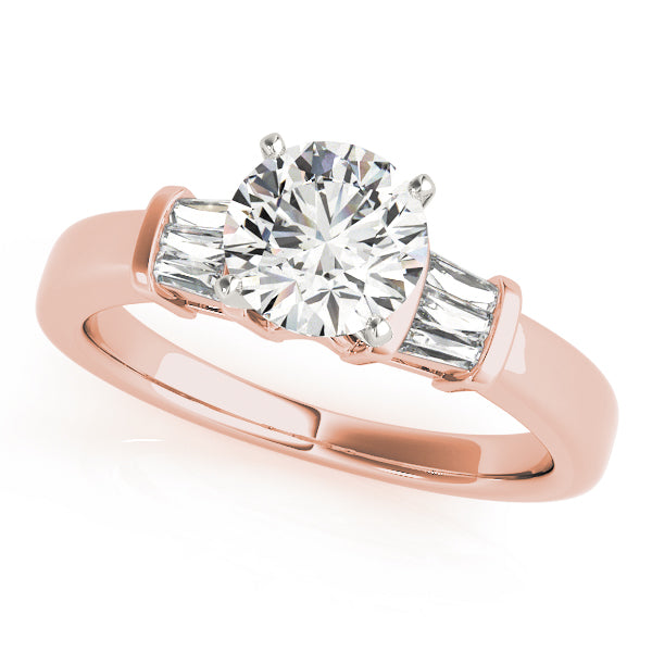 Tapered Baguette Diamond Engagement Ring (1/5 ct. tw.)