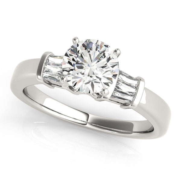 Tapered Baguette Diamond Engagement Ring (1/5 ct. tw.)