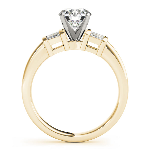Tapered Baguette Diamond Engagement Ring (1/5 ct. tw.)