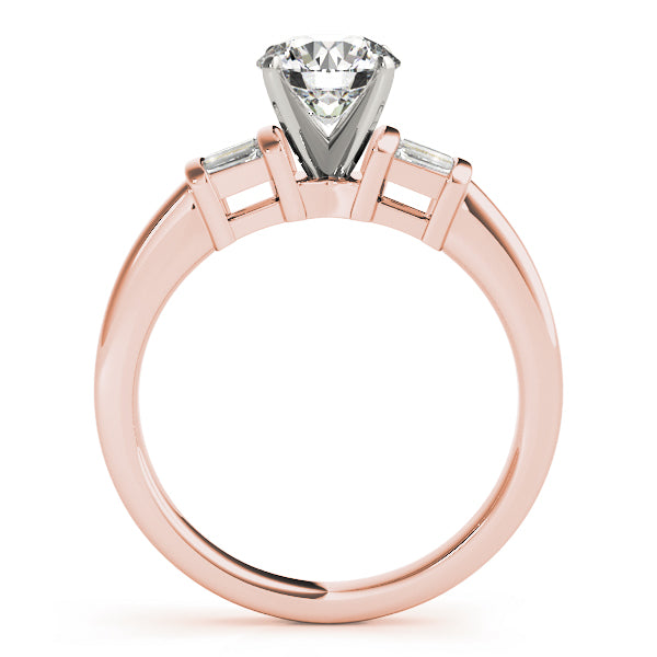 Tapered Baguette Diamond Engagement Ring (1/5 ct. tw.)