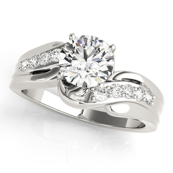 Twist Diamond Engagement Ring (1/5 ct. tw.)