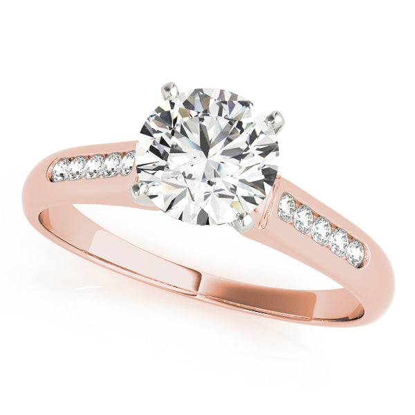 Classic Channel-Set Diamond Engagement Ring (1/10 ct. tw.)