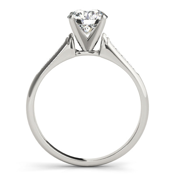 Classic Channel-Set Diamond Engagement Ring (1/10 ct. tw.)
