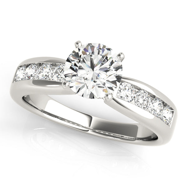 Channel-Set Diamond Engagement Ring (1/3 ct. tw.)