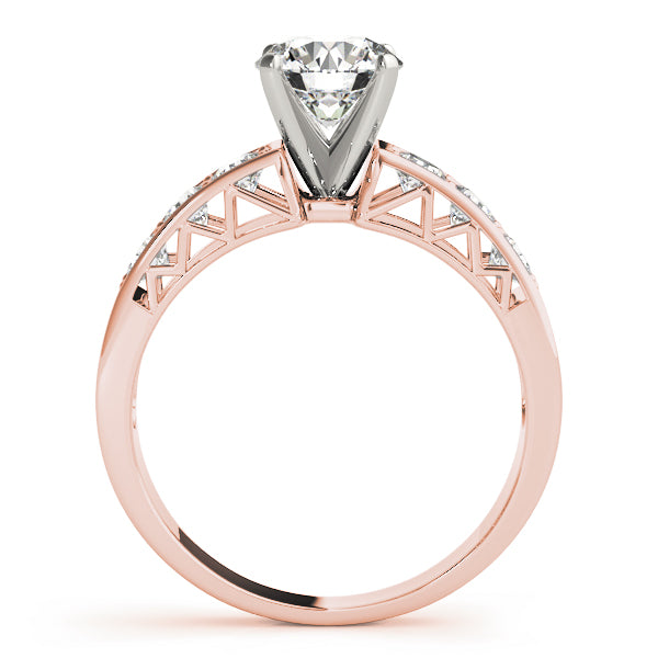 Channel-Set Diamond Engagement Ring (1/2 ct. tw.)