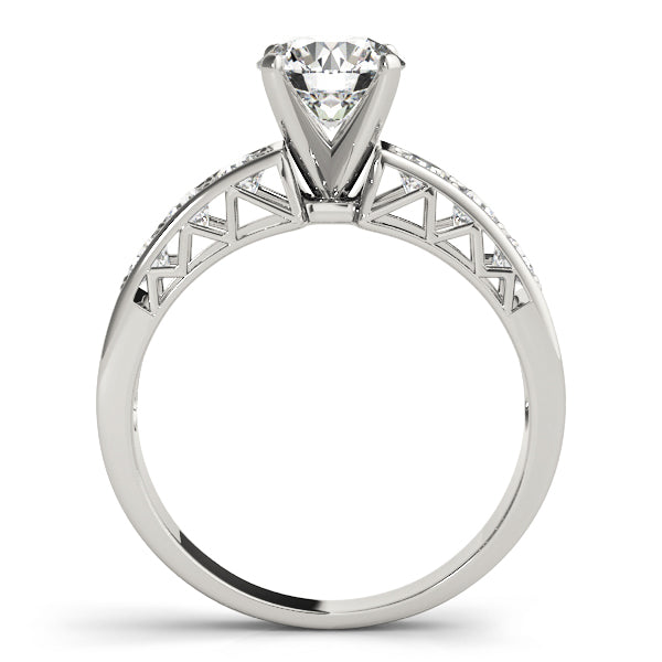 Channel-Set Diamond Engagement Ring (1/2 ct. tw.)