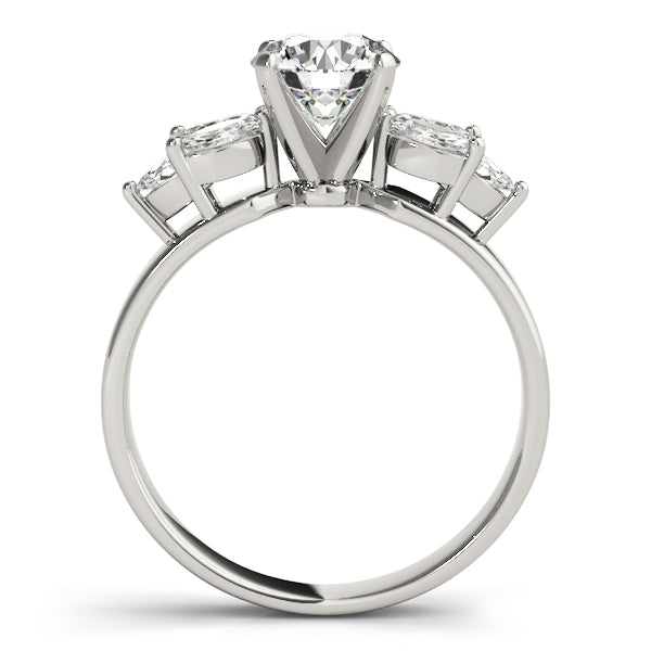 Cluster Diamond Engagement Ring (3/8 ct. tw.)