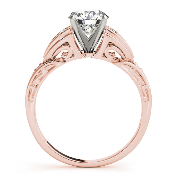 Split-Shank Pavé Diamond Engagement Ring (1/10 ct. tw.)