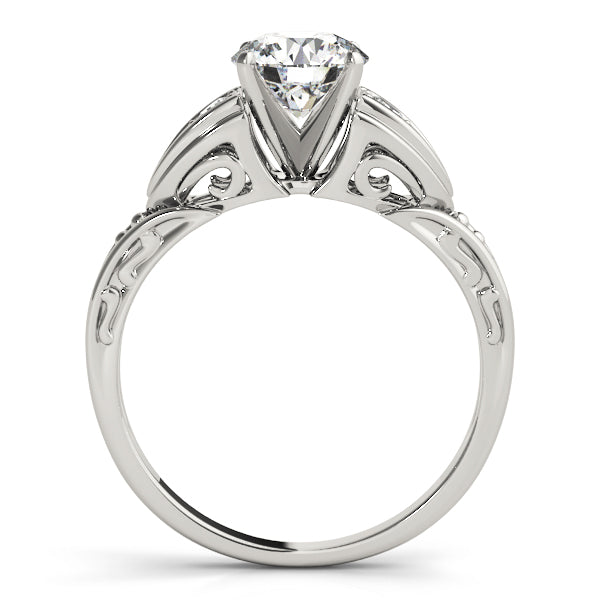 Split-Shank Pavé Diamond Engagement Ring (1/10 ct. tw.)