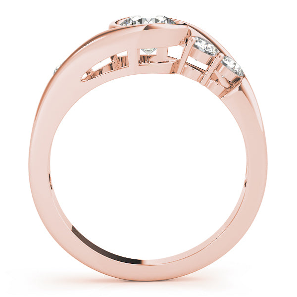 Twist Diamond Engagement Ring (1/2 ct. tw.)