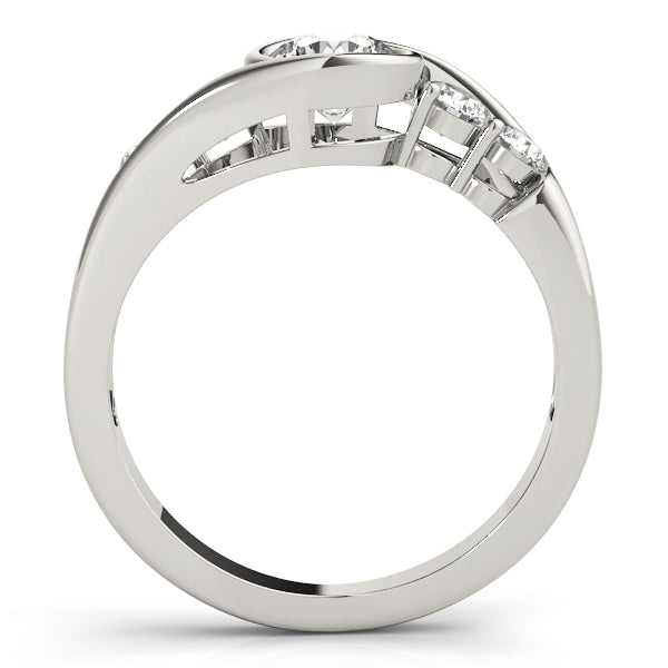 Twist Diamond Engagement Ring (1/2 ct. tw.)