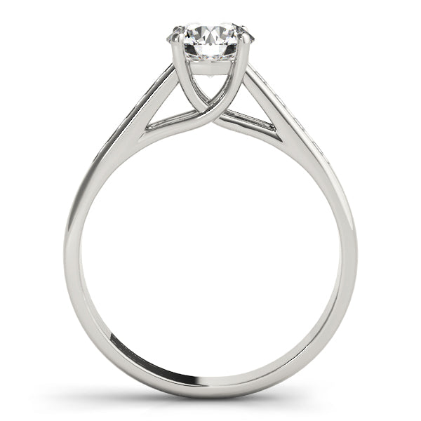 Channel-Set Diamond Engagement Ring (1/4 ct. tw.)