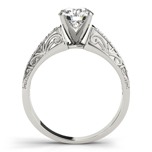 Channel-Set Diamond Engagement Ring (1/8 ct. tw.)
