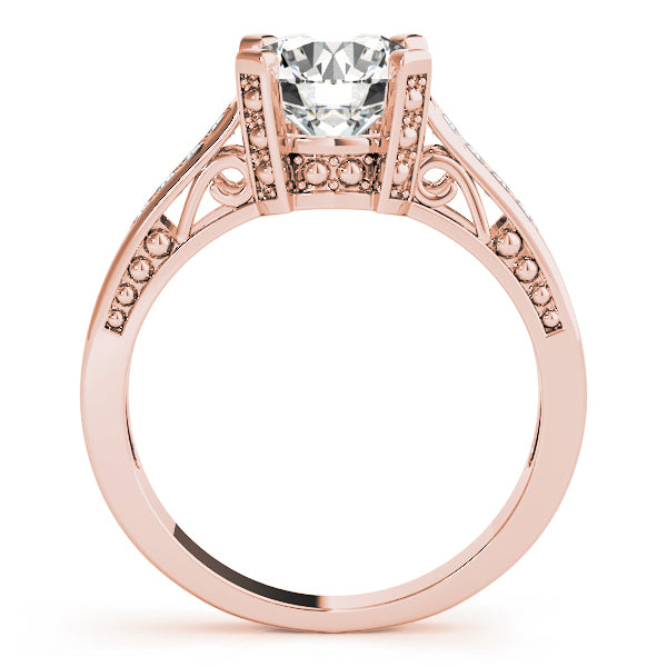 Channel-Set Diamond Engagement Ring (1/8 ct. tw.)