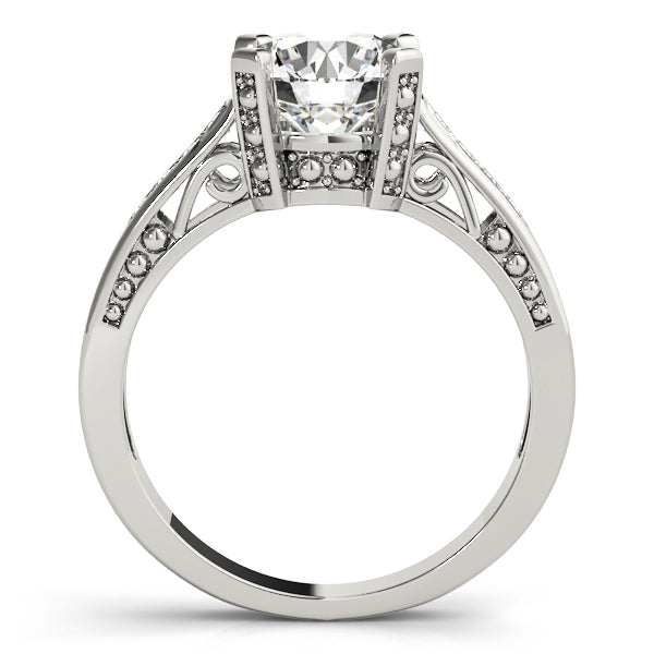 Channel-Set Diamond Engagement Ring (1/8 ct. tw.)