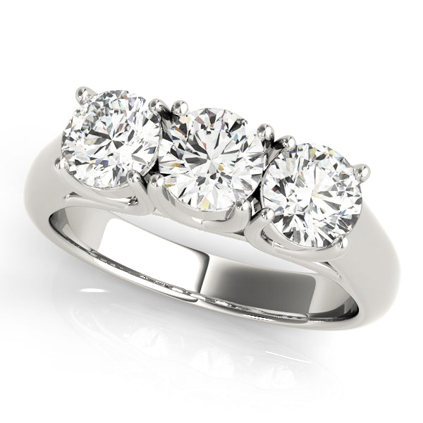 Classic Three-Stone Diamond Engagement Ring (1 1/2 ct. tw.)