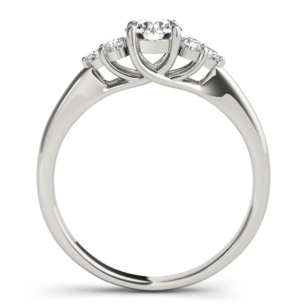 Graduated Diamond Engagement Ring (1/5 ct. tw.)