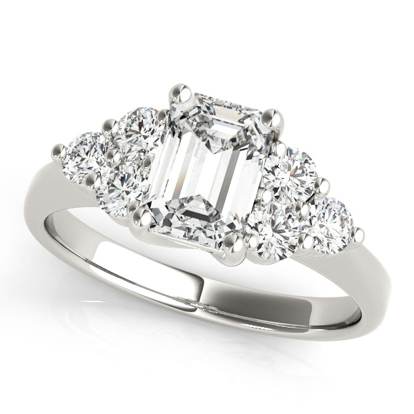 Graduated Diamond Engagement Ring (1/3 ct. tw.)