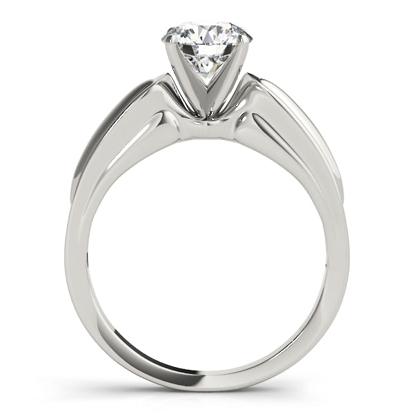 Classic Simple Solitaire Diamond Engagement Ring