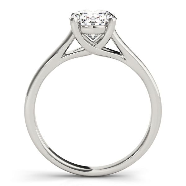 Classic Four-Prong Solitaire Diamond Engagement Ring