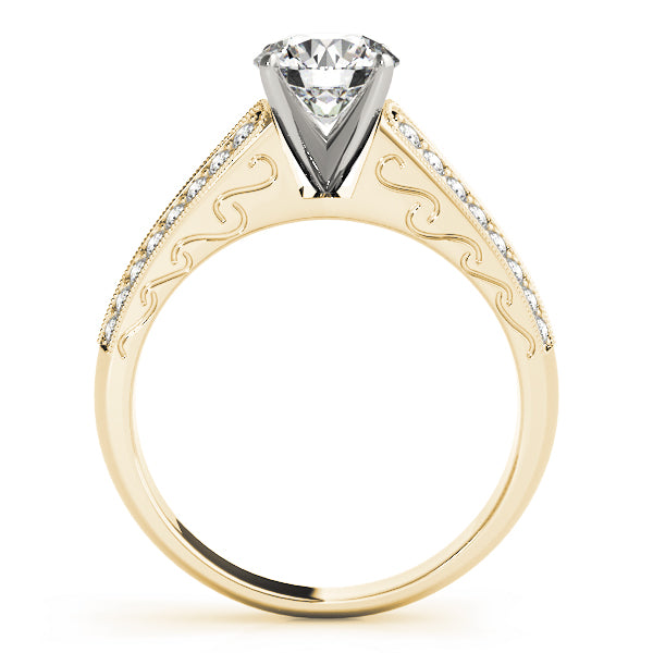 Pavé Diamond Engagement Ring (1/4 ct. tw.)