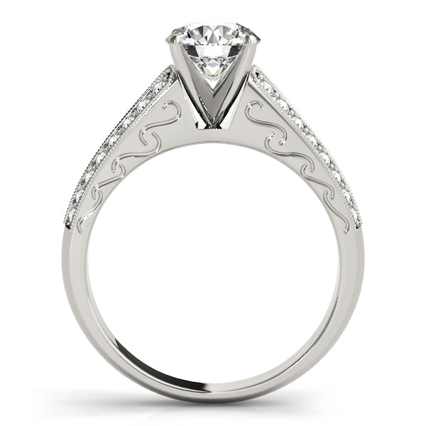 Pavé Diamond Engagement Ring (1/4 ct. tw.)