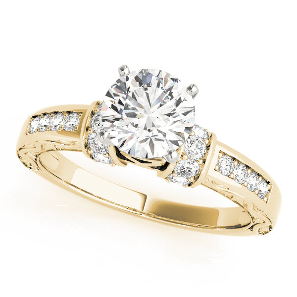 Classic Channel-Set Diamond Engagement Ring (1/4 ct. tw.)
