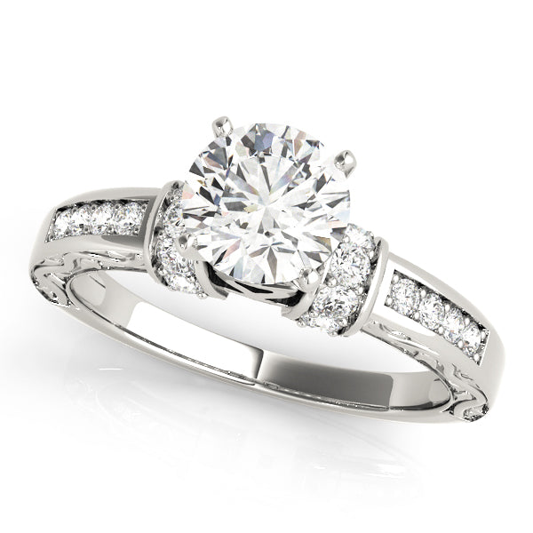 Classic Channel-Set Diamond Engagement Ring (1/4 ct. tw.)