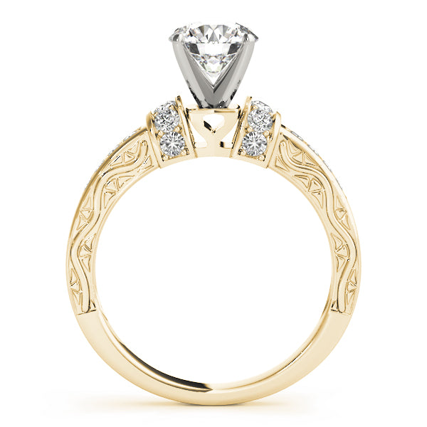 Classic Channel-Set Diamond Engagement Ring (1/4 ct. tw.)