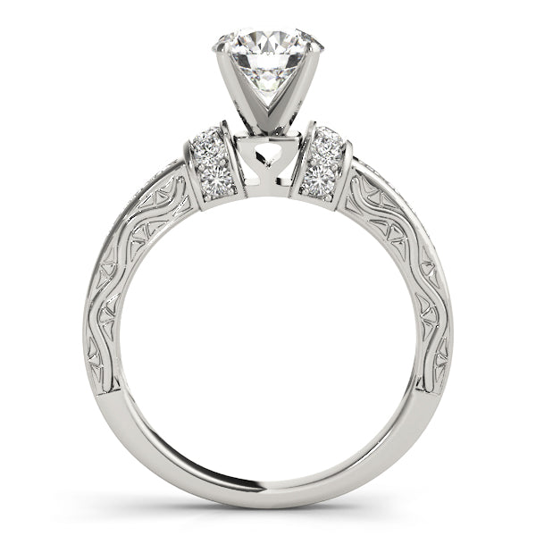 Classic Channel-Set Diamond Engagement Ring (1/4 ct. tw.)