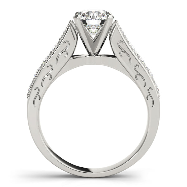 Channel-Set Diamond Engagement Ring (1/3 ct. tw.)
