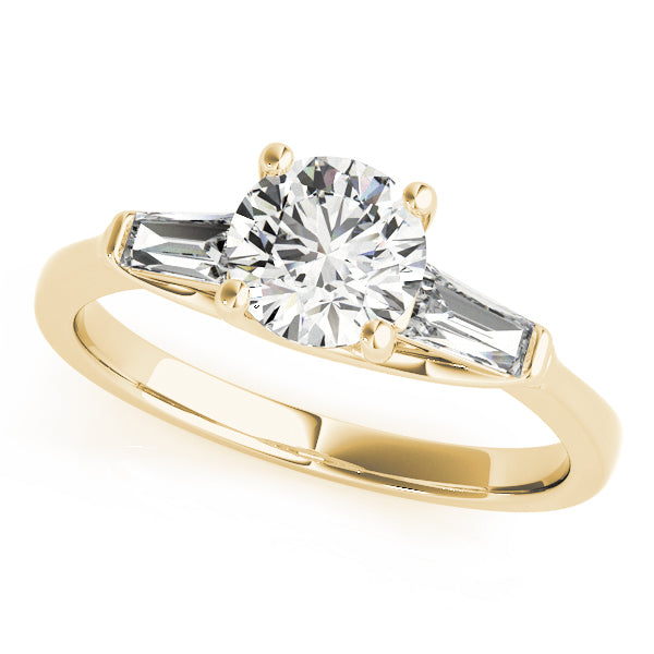 Tapered Baguette Diamond Engagement Ring (3/8 ct. tw.)