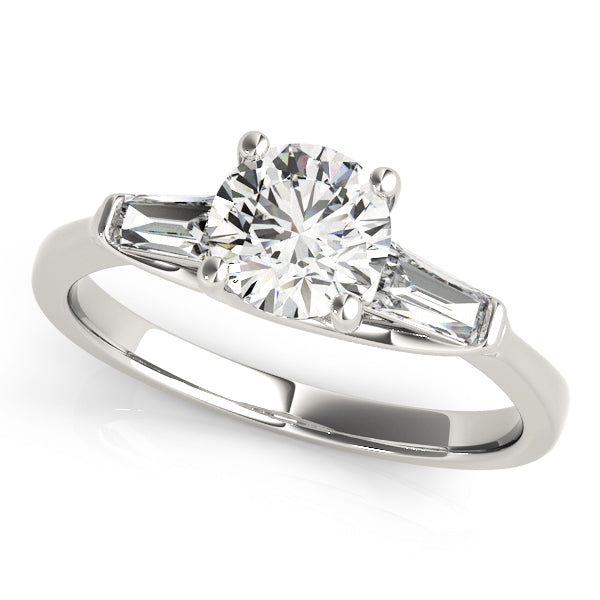Tapered Baguette Diamond Engagement Ring (3/8 ct. tw.)
