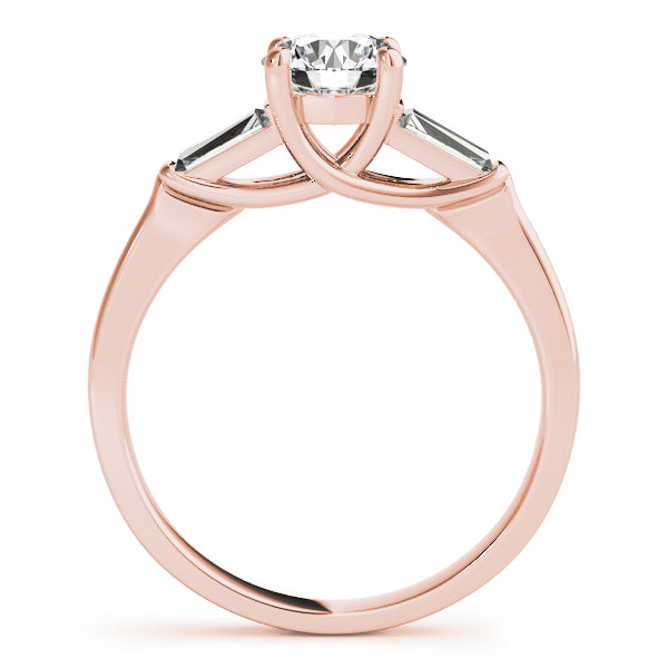 Tapered Baguette Diamond Engagement Ring (3/8 ct. tw.)