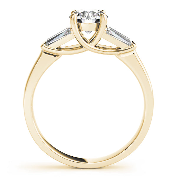 Tapered Baguette Diamond Engagement Ring (1/2 ct. tw.)