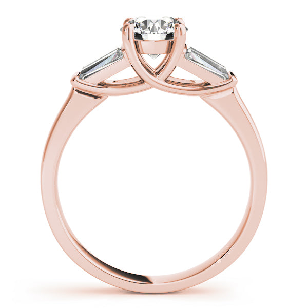 Tapered Baguette Diamond Engagement Ring (1/2 ct. tw.)