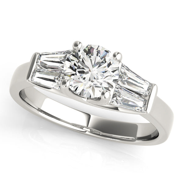 Tapered Baguette Diamond Engagement Ring (1 ct. tw.)