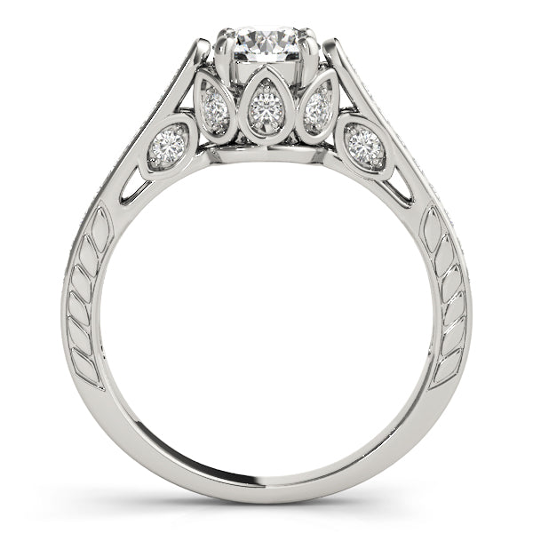 Channel-Set Diamond Split Shank Engagement Ring (1 1/4 ct. tw.)