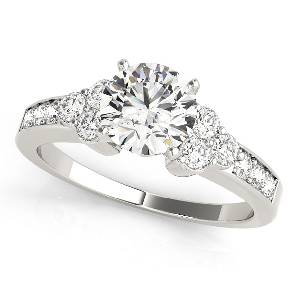 Classic Cluster Diamond Engagement Ring (3/8 ct. tw.)