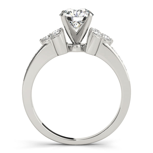 Classic Cluster Diamond Engagement Ring (3/8 ct. tw.)