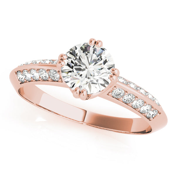 Channel-Set Diamond Engagement Ring (1/2 ct. tw.)
