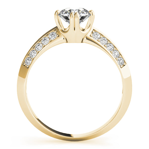 Channel-Set Diamond Engagement Ring (1/4 ct. tw.)